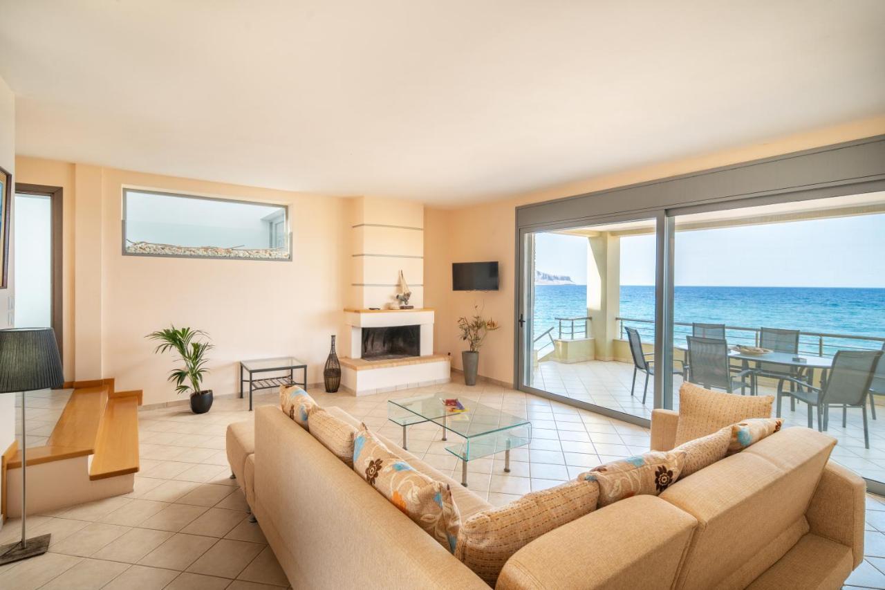 Spacious Beachfront Maisonettes With Stunning Views & A Private Beach Monemvasía Exteriör bild